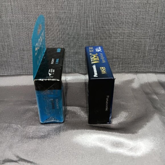 Sony VHS-C Camcorder Video Tapes Lot SP 30/90 Min Premium Grade Color Sound New - Picture 5 of 8